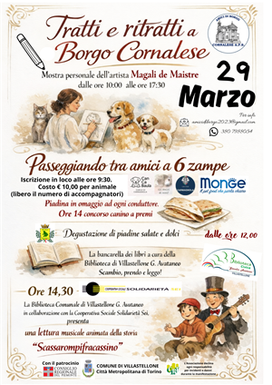 Tratti e ritratti a Borgo Cornalese